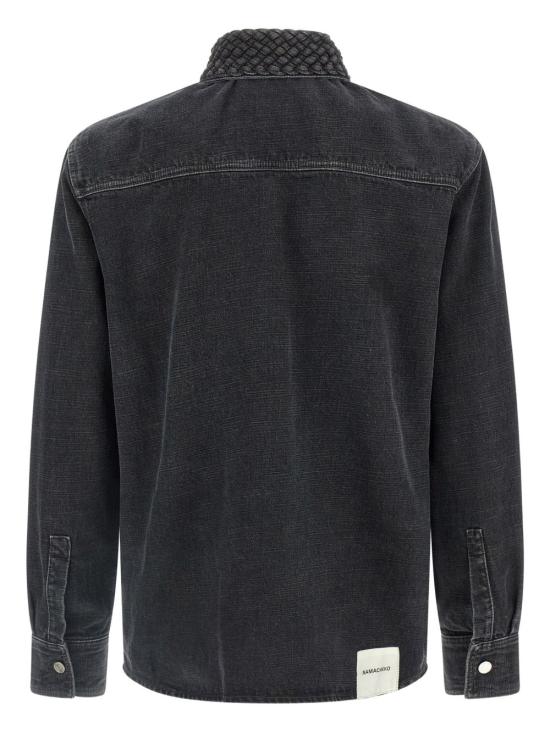 25FW 나마체코 긴팔 셔츠 410N14009200 NEROTABACCO Black - NAMACHEKO