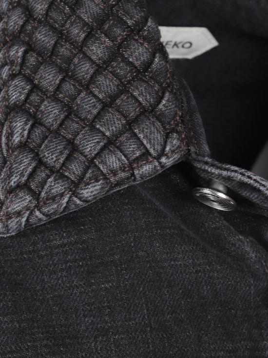 25FW 나마체코 긴팔 셔츠 410N14009200 NEROTABACCO Black - NAMACHEKO