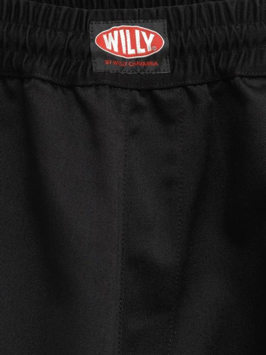 25FW 윌리 차바리아 숏팬츠 WCBTM0065 001 Black - WILLY CHAVARRIA
