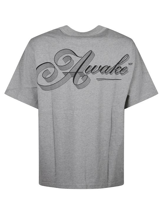 25FW 어웨이크 NY 반팔 티셔츠 TS002 HEATHERGREY Grey - AWAKE NY