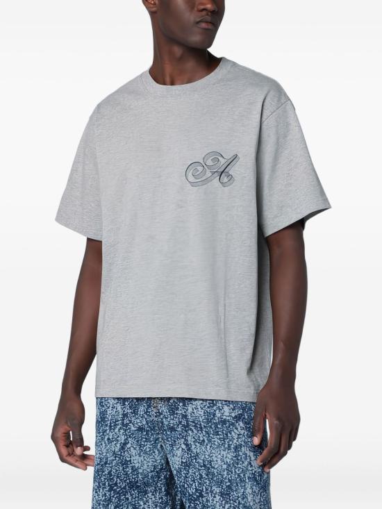 25FW 어웨이크 NY 반팔 티셔츠 TS002 HEATHERGREY Grey - AWAKE NY