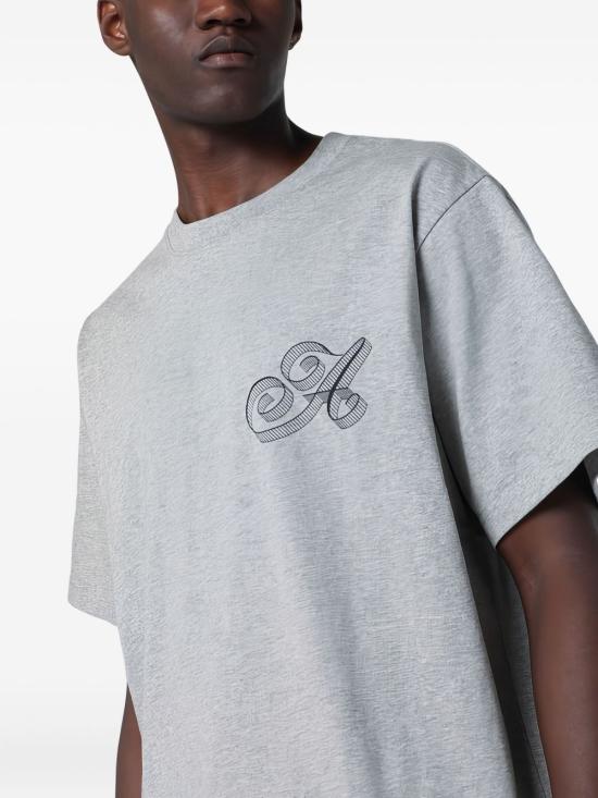 25FW 어웨이크 NY 반팔 티셔츠 TS002 HEATHERGREY Grey - AWAKE NY