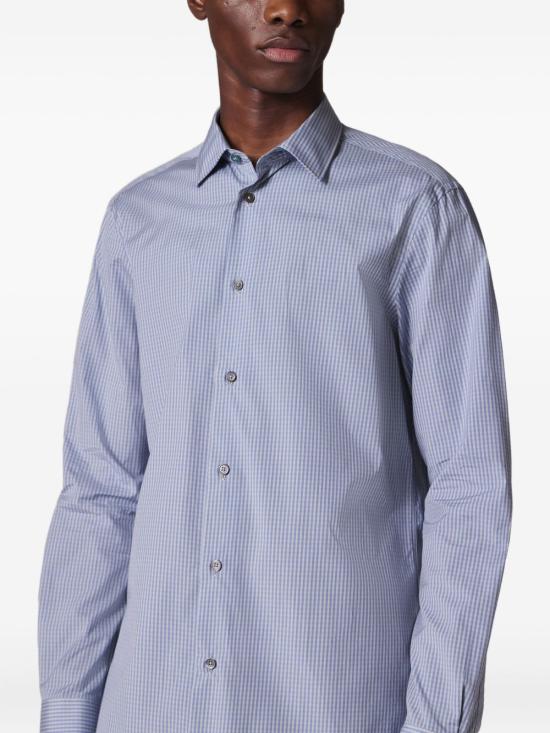 25FW 폴 스미스 셔츠 M1R800P T0282140 Blue - PAUL SMITH