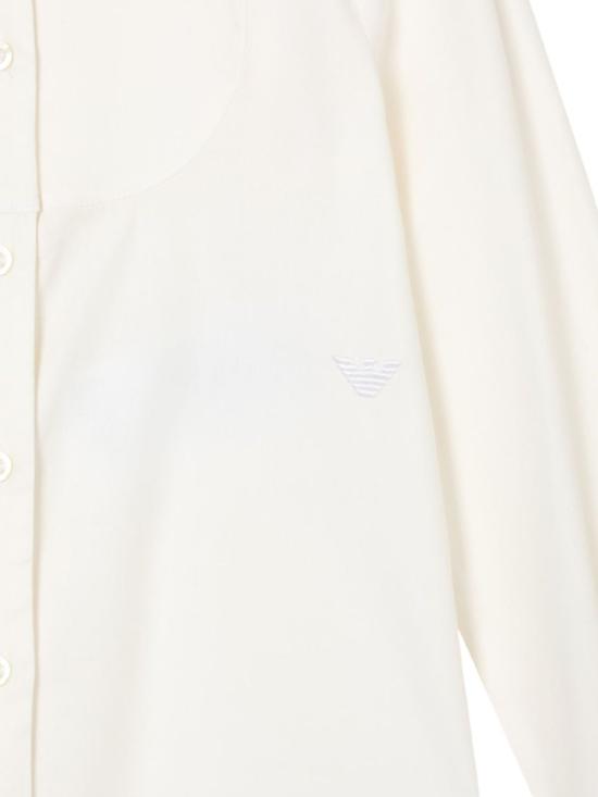 25FW [키즈] 엠포리오 아르마니 셔츠 EG000403 AF16583U0003 White - EMPORIO ARMANI