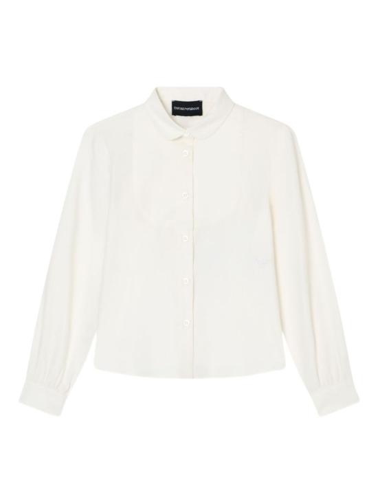 25FW [키즈] 엠포리오 아르마니 셔츠 EG000403 AF16583U0003 White - EMPORIO ARMANI