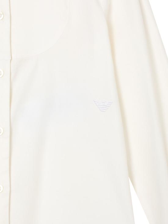 25FW [키즈] 엠포리오 아르마니 셔츠 EG000403 AF16583U0003 White - EMPORIO ARMANI