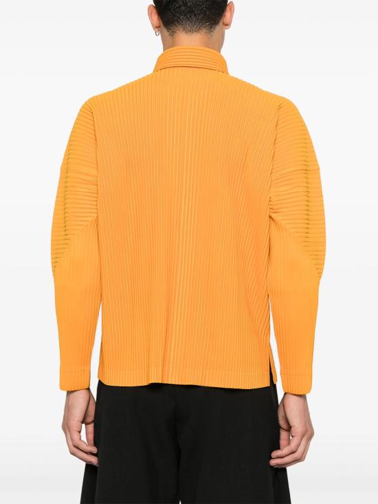 25FW 옴므 플리세 이세이 미야케 셔츠 HP58JJ102 33 Orange - HOMME PLISSE' ISSEY MIYAKE