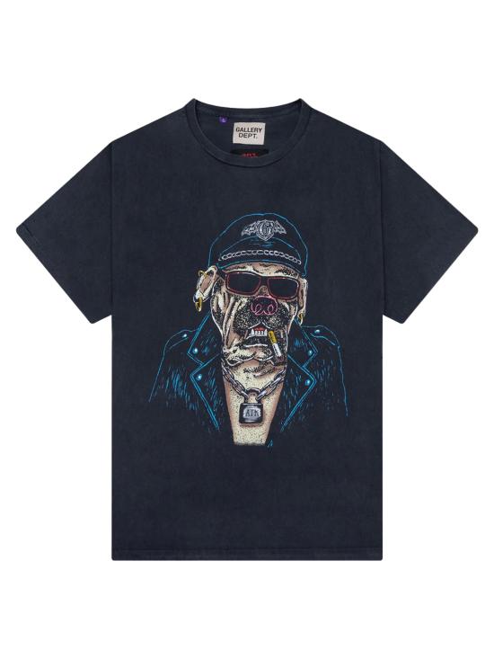 25FW 갤러리 디파트먼트 반팔 티셔츠 OBD10284 VINTAGEBLACK Black