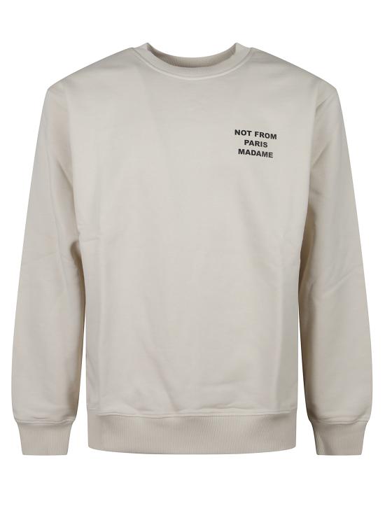 25FW 드롤드무슈 긴팔 티셔츠 PERMSW149 CO127MT White