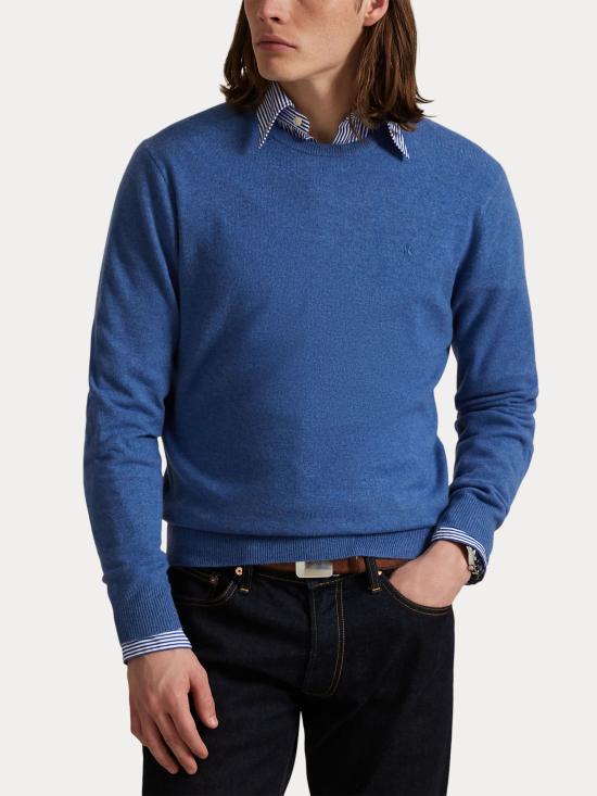 25FW 랄프 로렌 스웨터 710974148 010 Avion Blue - RALPH LAUREN