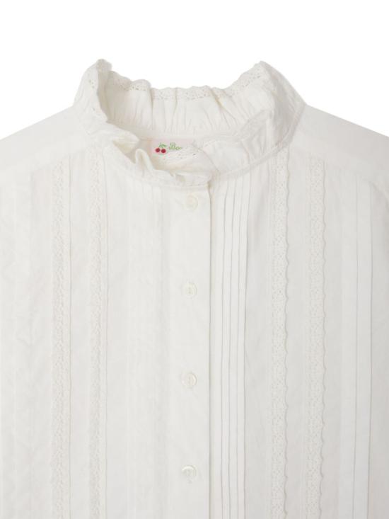 25FW [키즈] 봉쁘앙 셔츠 W05GBLW00008 002 White - BONPOINT