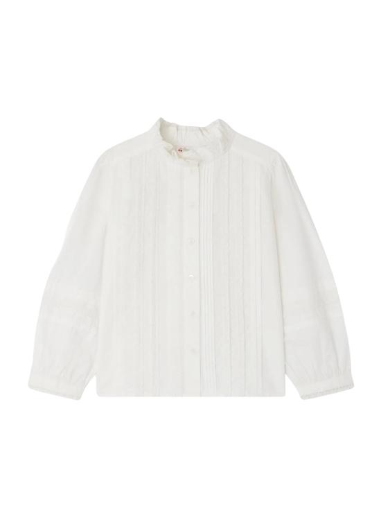 25FW [키즈] 봉쁘앙 셔츠 W05GBLW00008 002 White