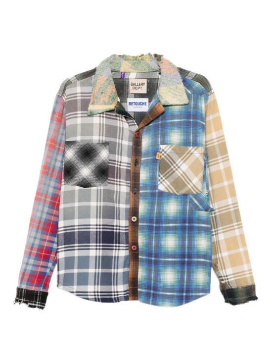 25FW 갤러리 디파트먼트 긴팔 셔츠 MMR60076 MULTIPLAID MultiColour
