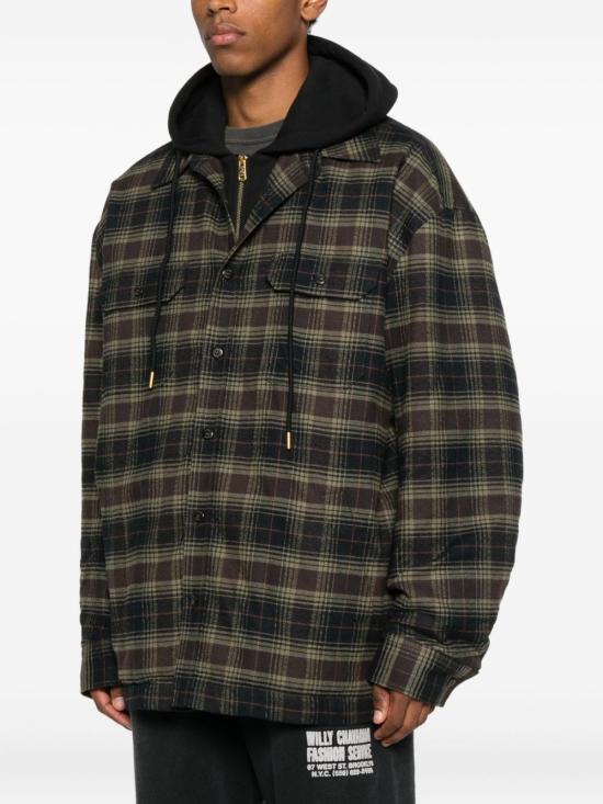 25FW 윌리 차바리아 긴팔 셔츠 WCSHT0046 051 Green - WILLY CHAVARRIA