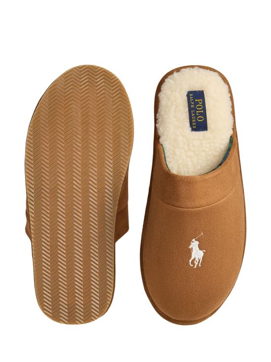 25FW 랄프 로렌 뮬/슬리퍼 843981604 003 Camel - RALPH LAUREN