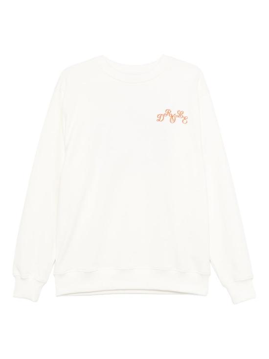 25FW 드롤드무슈 긴팔 티셔츠 HSW169 CO127OW White - DROLE DE MONSIEUR