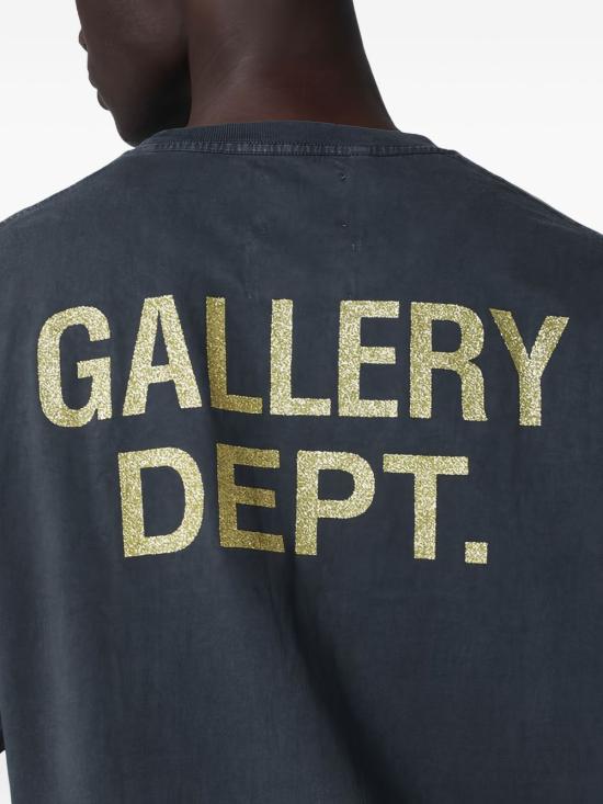 25FW 갤러리 디파트먼트 반팔 티셔츠 BRA10286 VINTAGEBLACK Black - GALLERY DEPT