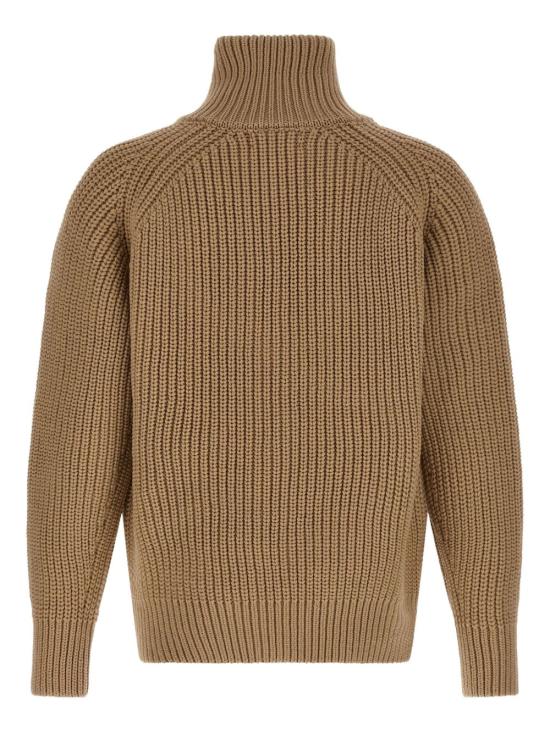 25FW 드리스 반 노튼 스웨터 2520212172707 606 Kaki - DRIES VAN NOTEN