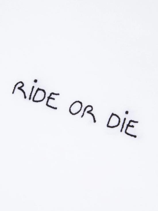 25FW 메종 라비쉬 반팔 티셔츠 YMPOPINRIDEOR WHITE White - MAISON LABICHE