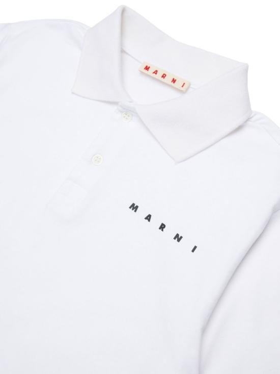 26SS [키즈] 마르니 티셔츠 M01770M00RF 0M100 White - MARNI