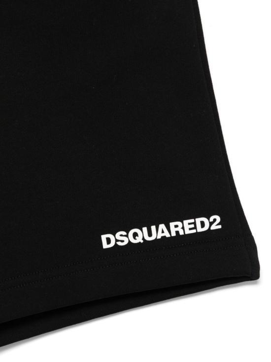 26SS [키즈] 디스퀘어드2 쇼츠/버뮤다 DQ2738D0094 DQ900 Black - DSQUARED2
