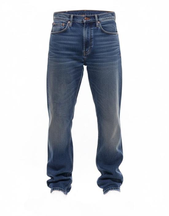 25FW -1 NORDIC DENIM 데님 팬츠 크래시 블루 릴렉스 데님 진 - 진 - -1 노르딕 데님