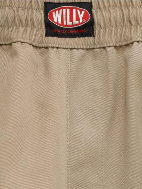 25FW 윌리 차바리아 숏팬츠 WCBTM0065 019 Beige - WILLY CHAVARRIA