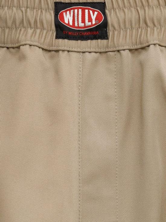 25FW 윌리 차바리아 숏팬츠 WCBTM0065 019 Beige - WILLY CHAVARRIA