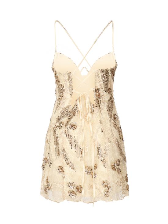 26SS 포러브앤레몬스 숏 원피스 CD2819 GOLD Golden - FOR LOVE & LEMONS