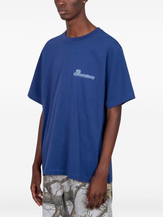 25FW 어웨이크 NY 반팔 티셔츠 TS004 NAVY Blue - AWAKE NY