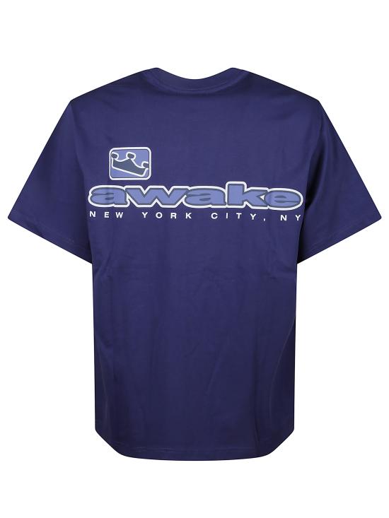 25FW 어웨이크 NY 반팔 티셔츠 TS004 NAVY Blue - AWAKE NY
