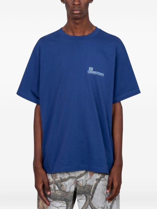 25FW 어웨이크 NY 반팔 티셔츠 TS004 NAVY Blue - AWAKE NY