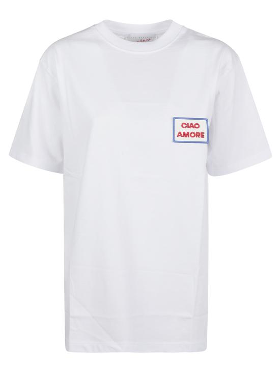 25FW 지아다 베닌카사 반팔 티셔츠 22104 01 White