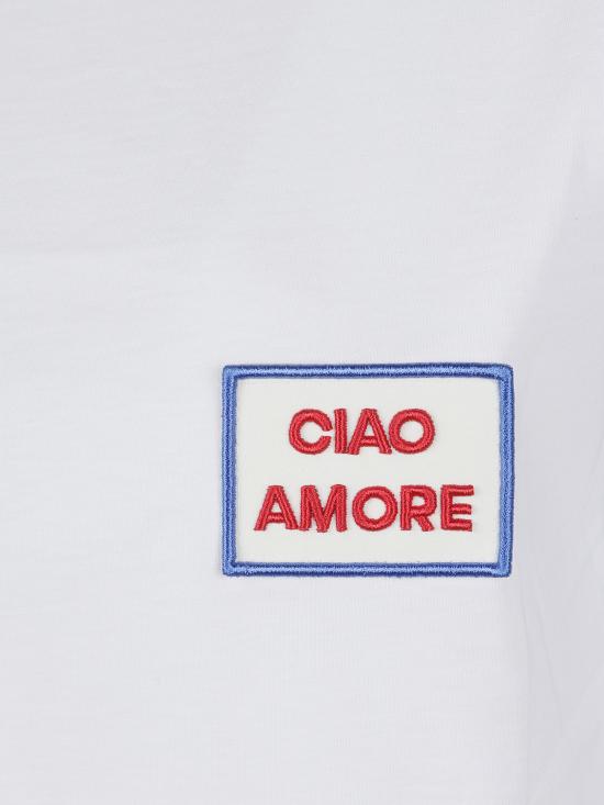 25FW 지아다 베닌카사 반팔 티셔츠 22104 01 White - GIADA BENINCASA