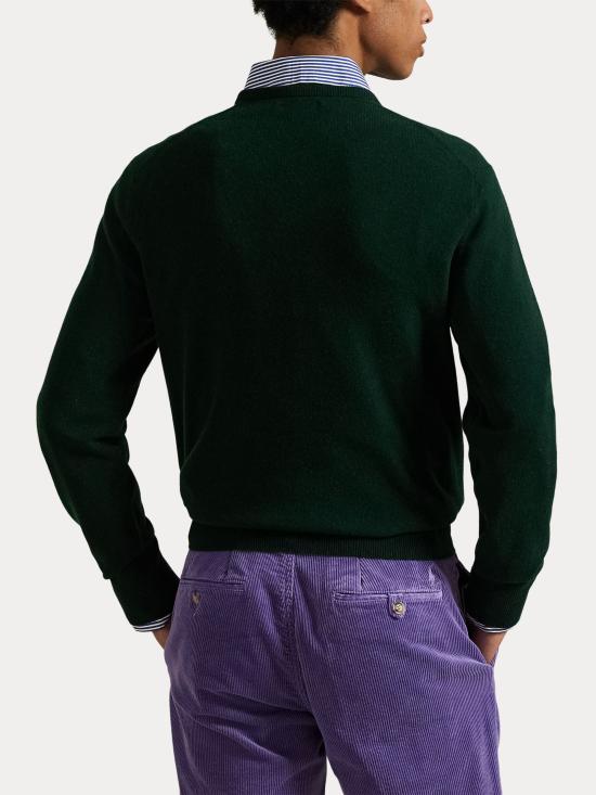25FW 랄프 로렌 스웨터 710974148 006 Green - RALPH LAUREN