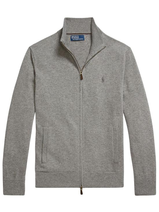 25FW 랄프 로렌 가디건 710974149 002 Grey