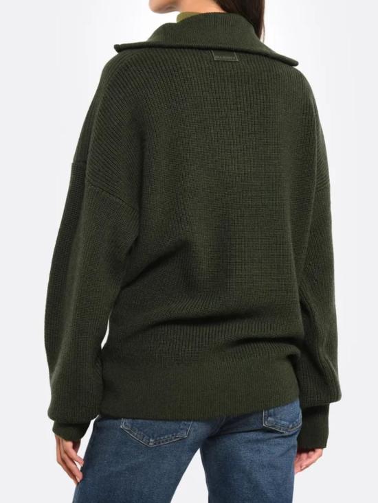 25FW 이자벨마랑 스웨터 PU0080HA A1L79H67KI Kaki - ISABEL MARANT