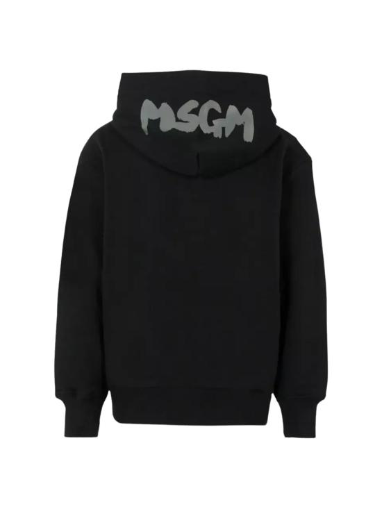 25FW [키즈] 엠에스지엠 트레이닝 상의 F5MSJUZH002 110 Black - MSGM