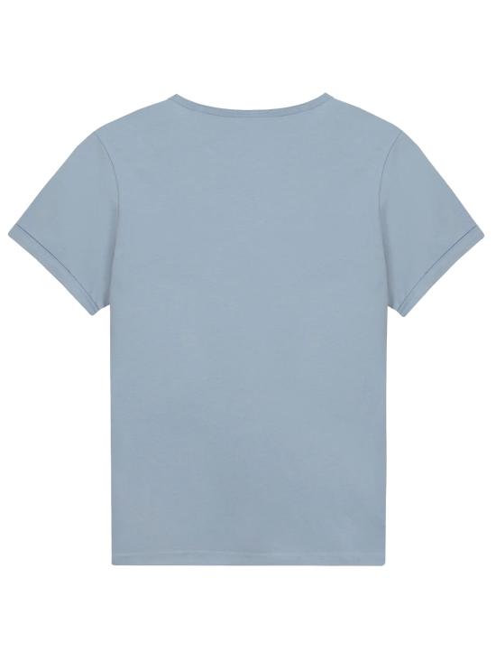 25FW 메종 라비쉬 반팔 티셔츠 YMPOITOUAMOUR SLATEBLUE Blue - MAISON LABICHE