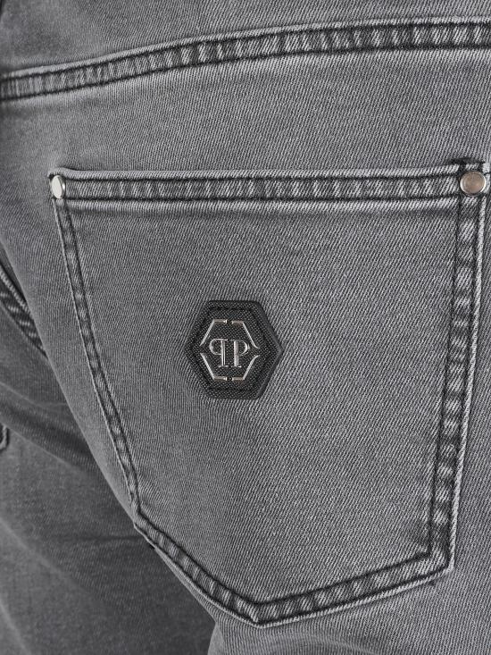 25FW 필립 플레인 데님 팬츠 MDT4240 PDE004N10MT Denim - PHILIPP PLEIN