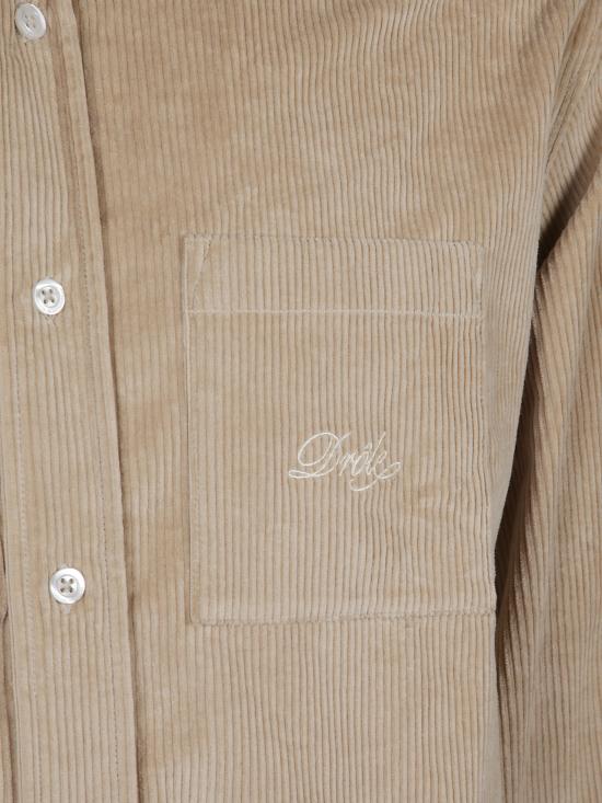 25FW 드롤드무슈 긴팔 셔츠 PERMSH172 CO156BG Beige - DROLE DE MONSIEUR