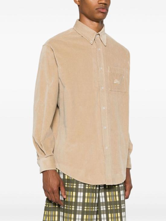 25FW 드롤드무슈 긴팔 셔츠 PERMSH172 CO156BG Beige - DROLE DE MONSIEUR