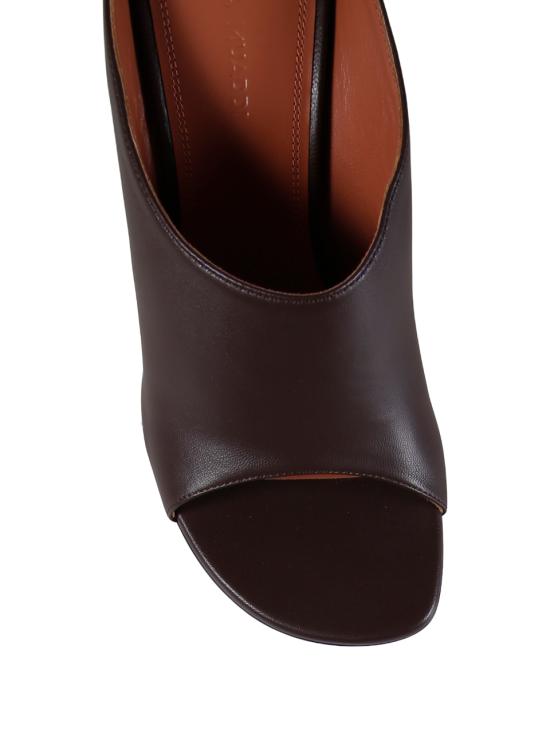 25FW 아미나 무아디 샌들 UMA SLIPPER 90 NAPPA COFFEE - AMINA MUADDI