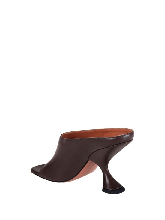 25FW 아미나 무아디 샌들 UMA SLIPPER 90 NAPPA COFFEE - AMINA MUADDI