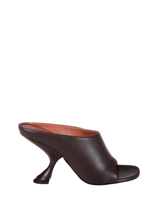 25FW 아미나 무아디 샌들 UMA SLIPPER 90 NAPPA COFFEE