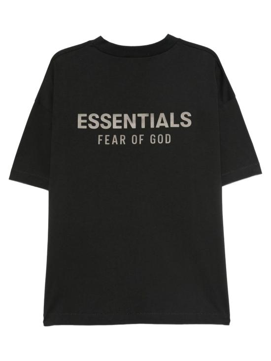 25FW 피어오브갓 반팔 티셔츠 125SP254190F JETBLACK Black - FEAR OF GOD