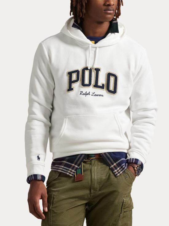 25FW 랄프 로렌 긴팔 티셔츠 710981149 002 White - RALPH LAUREN