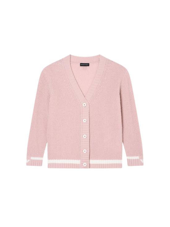 25FW [키즈] 엠포리오 아르마니 가디건 EG000374 AF17398U4218 Pink