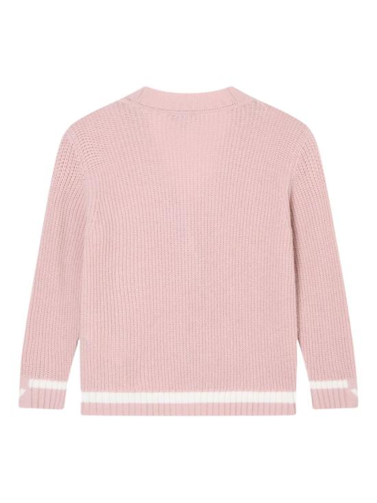 25FW [키즈] 엠포리오 아르마니 가디건 EG000374 AF17398U4218 Pink - EMPORIO ARMANI