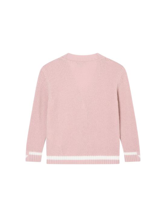 25FW [키즈] 엠포리오 아르마니 가디건 EG000374 AF17398U4218 Pink - EMPORIO ARMANI